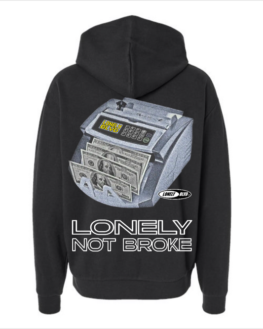 LONELY NOT BROKE - Midweight Hoodie