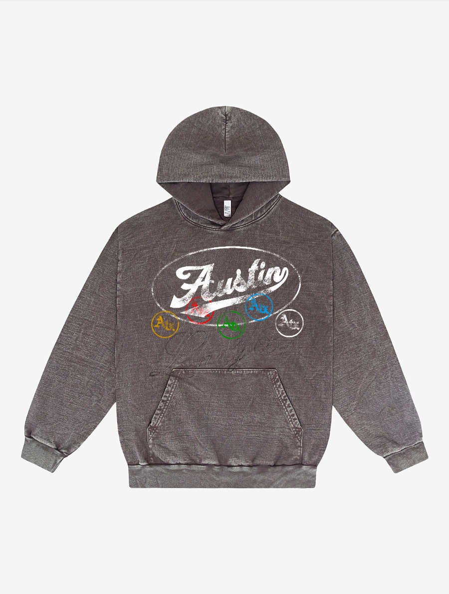 ATX ATX ATX ATX - Mineral Washed Heavyweight Hoodie