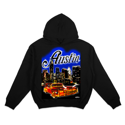 AUSTIN NIGHTS  Hooded Sweatshirt